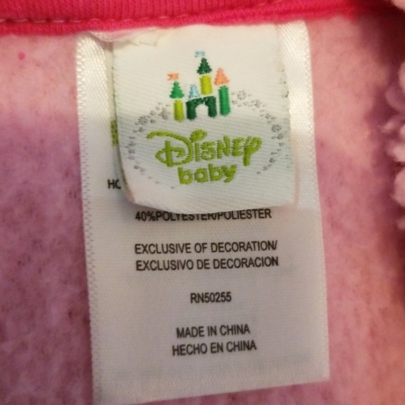 NEW Disney Minnie Mouse footie pjs - Picture 4 of 8